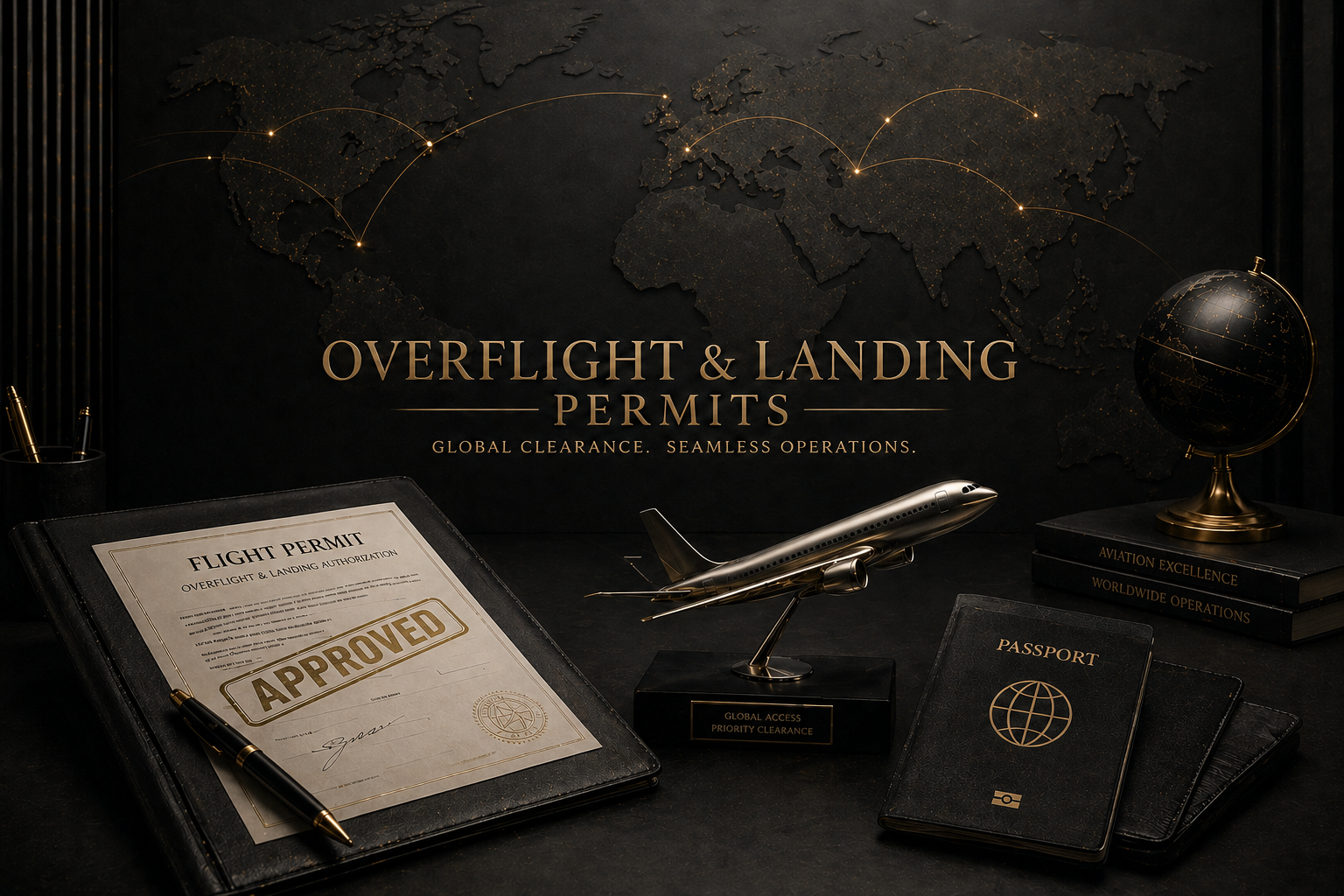 Overflight and landing permits